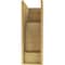 Ekena Millwork 11"W x 22"D x 33"H Classic Mediterranean Rough Cedar Woodgrain TimberThane Corbel, Primed Tan CORUR11X22X33MEDRCPR - alternate 6